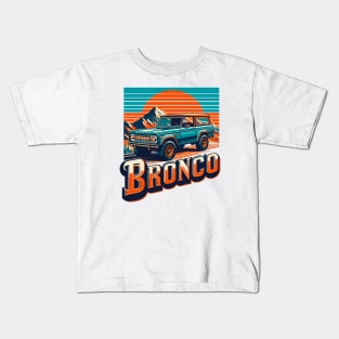 Ford Bronco Kids T-Shirt